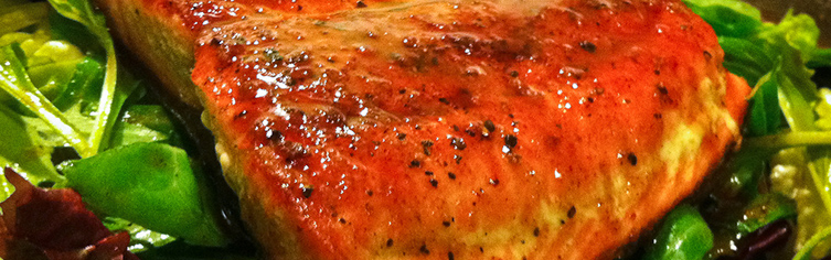 Salmon-with-Honey-Balsamic-Glaze